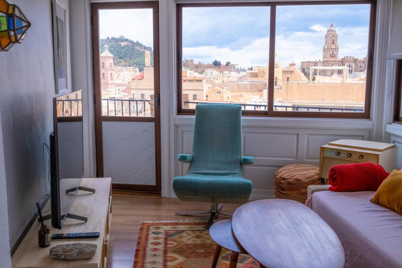 Apartamento Penthouse Panorama With Large Terraces & 360 Views Málaga Exterior foto