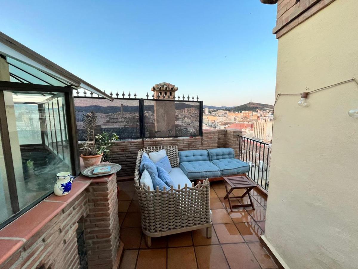 Apartamento Penthouse Panorama With Large Terraces & 360 Views Málaga Exterior foto